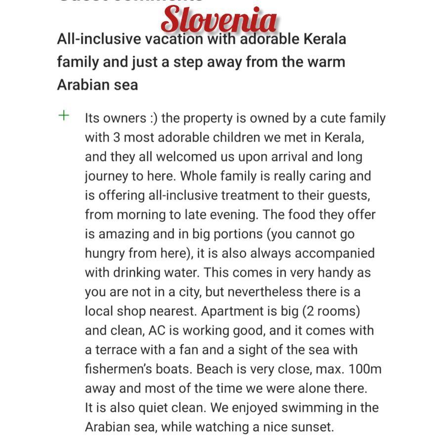 Marari sibiya beach villa Mararikulam Exteriör bild